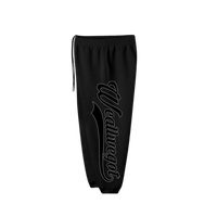 Black Appliqué Sweats