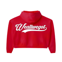 Cherry Appliqué Hoodie