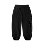 Black Appliqué Sweats