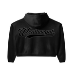 Black Appliqué Hoodie